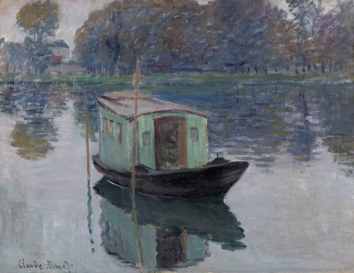 Claude Monet – Le bateau atelier